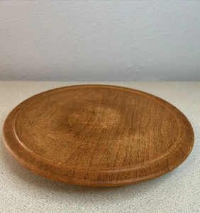 Acacia <b>Wooden</b> Lazy Susan 2 Tire Round Shape Lazy Susan Storage <b>Racks</b> & Shelving Units for Kitchenware - Product Image 4