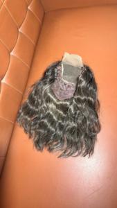 La mejor oferta 2025 Peluca de cabello humano Estilo de onda natural Gris Color natural HD Peluca de encaje Cabello indio Peluca prearrancada sin enredos - Product Image 4