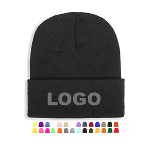 Gorros de Moda al por Mayor, Gorros de Punto con Bordado Personalizado, Logotipo Personalizado, Gorro de Invierno, Gorros Gruesos - Product Image 4