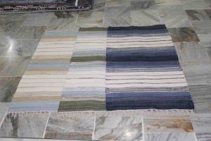 Moda última Europa 100% alfombras de algodón alfombras de trapo tejidas Chindi Dhurries para la vida en el hogar - Product Image 4