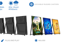 M-Shine Full Flip Chip COB 680x1180x112mm Full Color Indoor P1.8 Non-Reflective Low Digital Display Digital Signage Displays