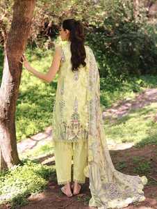 Colección de trajes pakistaníes 2025 con bordado pesado seda viscosa y diseñador Dupatta conjunto Original césped cintura Natural - Product Image 3