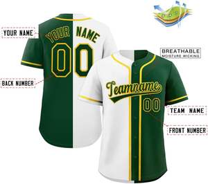 Maillot de baseball professionnel avec coupe athlétique Conception personnalisée Support OEM disponible pour les clubs, les écoles et les ligues - Product Image 2