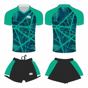 เครื่องแบบรักบี้แบบทีมชุดเครื่องแบบรักบี้ขนาดใหญ่วัสดุที่ดีที่สุด - Product Image 3