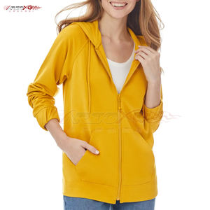 Sudadera Ligera y Transpirable de Invierno para Mujer con Cremallera Completa, Diseño Personalizable, Corte Atlético, para Correr, Gimnasio y Uso Casual - Product Image 1