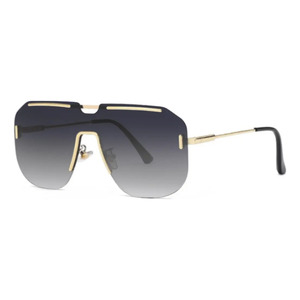 Unisex <b>Vintage</b> Rimless <b>Sunglasses</b> for <b>Men</b> and Women - Assorted Colors - Product Image 4