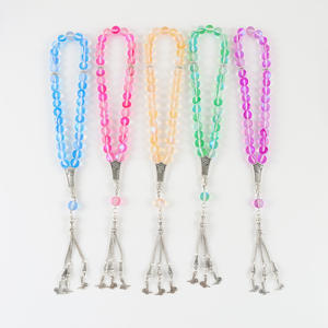 ลูกปัดมูนไลท์ประกายระยิบระยับ ลดราคาพิเศษ สร้อยข้อมือสวดมนต์แบบมุสลิม สำหรับผู้ชายและผู้หญิง - Product Image 3