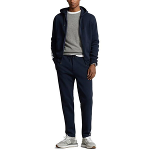 Sudadera con capucha gruesa de algodón con elegante corte holgado Sudadera con capucha clásica con bolsillos de canguro Sudadera con capucha con cremallera y logotipo personalizado - Product Image 5