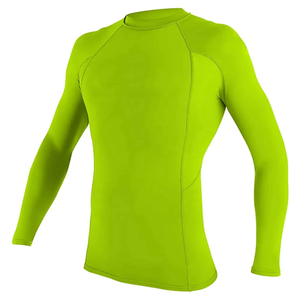 2024 Custom Men's Long Sleeve Rash Guard for Surf BJJ MMA Martial Arts for Adults Sublimation Blanks - Product Image 1