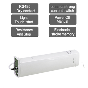 ดูยา DT82TV <span class=keywords><strong>ม่าน</strong></span>ไฟฟ้ามอเตอร์5สาย100-240โวลต์มอเตอร์<span class=keywords><strong>ม่าน</strong></span>มอเตอร์เงียบควบคุมด้วย RF433แบบสัมผัสแห้ง RS485 - Product Image 2