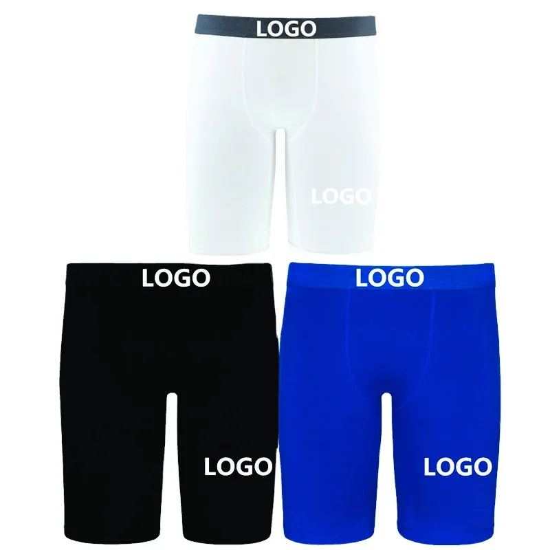 Ecogarment Custom Logo Underwear For Man Classical Cotton Boxer Shorts Male Basics Boxer Briefs
