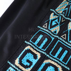 กางเกงขาสั้นบาสเก็ตบอลไซส์พิเศษสำหรับทุกเพศ100% โพลีเอสเตอร์ระบายอากาศได้ดีแห้งเร็วป้องกันแบคทีเรียดีไซน์ถนนสูงแบบระเหิด - Product Image 2