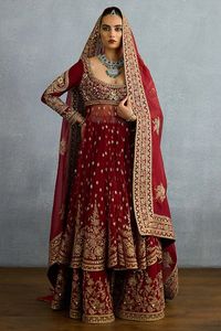 2025 @ ที่น่าทึ่ง anarkali ชุดเดรส sarara & dupatta ประดับด้วยไข่มุกมือ zari ปักลาย - Product Image 2
