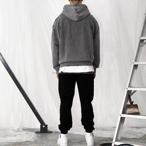 Meilleur prix pour les sweats à capuche zippés pour hommes en coton 100% - Streetwear de haute qualité - Vente en gros de sweats à capuche pour hommes - Product Image 3