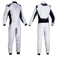 Combinaison de Karting Unisexe Respirante et Coupe-Vent Grande Taille pour Adulte, en Polyester/Nylon, Couleurs Personnalisables, Toutes Saisons, Tenue Personnalisée
