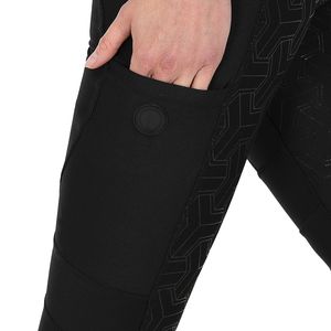 Leggings d'équitation pour femmes, culottes d'équitation, vêtements équestres, collants en silicone extensibles dans les 4 sens avec poche, vente en gros sur mesure - Product Image 5