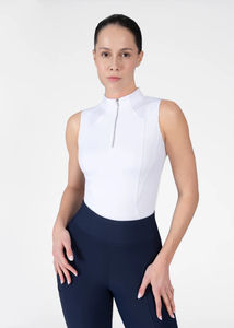 Camiseta de Equitación Personalizada OEM para Mujer, Transpirable, Cómoda, Ligera, Elástica, sin Mangas - Product Image 4