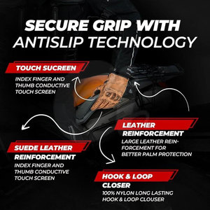 2025 Guantes de moto de diseño único Guantes de moto al por mayor Guantes de moto profesionales - Product Image 4