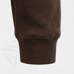Ensemble de survêtement pour homme élégant, surdimensionné, respirant, jogging, vente en gros, ensemble deux pièces, sweat-shirt et pantalon, logo personnalisé, costume de sport décontracté - Product Image 4