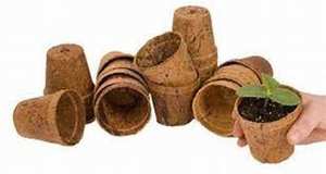 Maceta de fibra de coco a base de plantas para aplicaciones de plantación de invernadero sin productos químicos y agricultura sostenible - Product Image 2