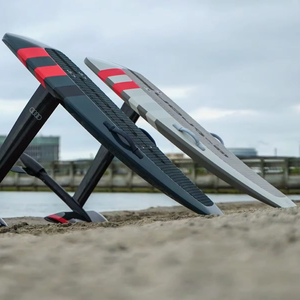 Planche de surf professionnelle unisexe Audi EFoil en fibre de carbone avec dessus souple pour enfants, durable, imperméable, avec fond en HDPE laminé à chaud pour l'océan - Product Image 1