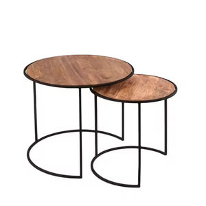 Mesa de esquina lateral decorativa para decoración del hogar, superventas de Metal con parte superior de mármol blanco, muebles de dormitorio para sala de estar - Product Image 6