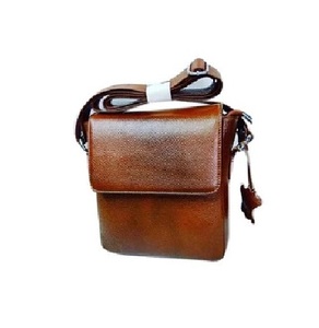 Sac à main en cuir véritable pour femmes rouge marron fermeture à glissière bouton chaîne décoration géométrique taille régulière - Product Image 6