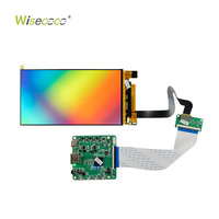 Layar LCD Definisi Tinggi 2K 6,3 Inci 2560*1440 IPS Full View Modul LCD Antarmuka MIPI