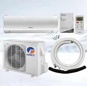 Fornecedor Gree Pular Série Split Smart Ar Condicionado Unidades Sistema de Unidades AC com Inversor sem duto Montagem na Parede 18000Btu Refrigeração 220V