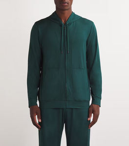 Men's Lightweight Zip Up Hoodie Long Sleeve Sweatshirt with Drawstring Casual Athletic Streetwear Jacket - Product Image 3