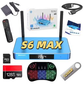 Fully Programmed-BRAND NEW S6 Max <b>Android</b> 13 <b>Android</b> <b>Tv</b> <b>Box</b> with 3000+ USA LIVE 30000+ VODr_In STOCK-Ready To Ship - Product Image 1
