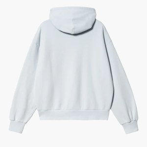 2023 mujeres pulóver Streetwear Sudadera con capucha logotipo personalizado de talla grande sudaderas con capucha de mujer Unisex 100% algodón hombro caído - Product Image 4