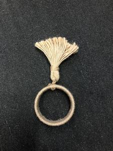 Anillo de Servilleta Rústico y Glamuroso para Boda, Ecológico, Ancho, Envuelto en Yute, con Adorno Brillante con Aspecto de Diamante, Personalizado al por Mayor, de Madera - Product Image 6