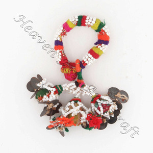 Banjara-brazalete con borlas y cuentas a mano Vintage, brazalete bohemio, Tribal, raro - Product Image 4
