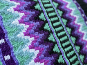 Western Show Horse Saddle Blanket Diseño de Nueva Zelanda Manta de sillín de lana hecha a mano Top Wool Saddle Pad Size - Product Image 2