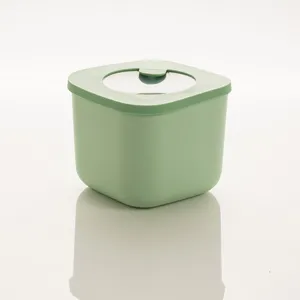 BPA मुक्त साफ़ रसोई खाद्य कंटेनर बॉक्स lids के साथ प्लास्टिक खाद्य भंडारण कंटेनर सेट