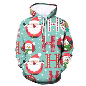 Sudaderas Navideñas de Alta Calidad en Oferta, Tallas Grandes para Hombre, Secado Rápido, en Existencia - Product Image 6