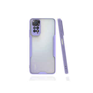 Funda Protectora de Silicona TPU Premium LCKC Parfe Purple para Xiaomi Redmi Note 11S Global, Modelo XR, También para Realme - Product Image 1
