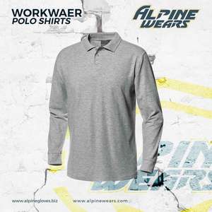 Polo de algodón de estilo lujoso de talla grande con diseño personalizado para hombre, camiseta Polo transpirable de secado rápido para hombre - Product Image 5