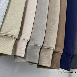 เสื้อผ้าฝรั่งเศสเทอร์รี่เนื้อหนัก 400 กรัม ผ้าโพลีเอสเตอร์/คอตตอน รับผลิตตามสั่ง พร้อมปักโลโก้ ไม่เป็นขุย มีกระเป๋า เหมาะสำหรับฤดูหนาว รับพิมพ์ลาย - Product Image 3