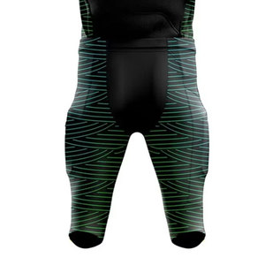 Uniforme de Fútbol Americano Corto Sublimado Personalizado de Alta Calidad, 100% Poliéster, Secado Rápido, Transpirable y Ligero para Hombre - Product Image 6