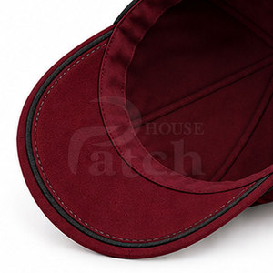 Chapeau d'honneur formel, couvre-chef cérémoniel traditionnel avec couronne détaillée, pompon décoratif, design d'uniforme de présentation personnalisé - Product Image 6