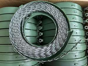 Bande de cerclage perforée en acier galvanisé de haute qualité 12mm X 10m Bracelet en métal durable pour le montage et l'utilisation du support - Product Image 3