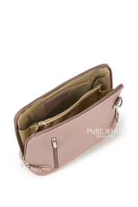 Sac bandoulière en cuir véritable italien fait main - PS472 - Product Image 3