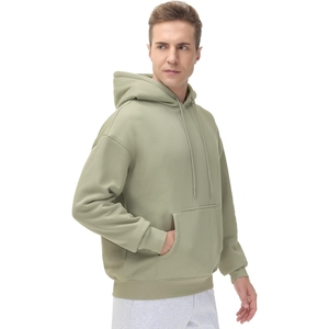 Sweat à capuche vintage unisexe poids lourd personnalisé coupe ample pour hommes - Product Image 3