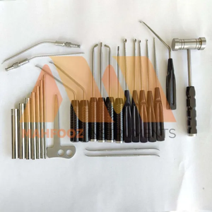 Instruments chirurgicaux orthopédiques pour la chirurgie endoscopique biportale unilatérale de la colonne vertébrale - Product Image 3