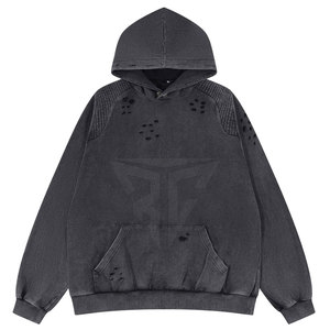 เสื้อฮู้ดดี้แบบมี2025แฟชั่นแนวสตรีทเสื้อมีฮู้ดออกแบบได้ตามต้องการ - Product Image 1