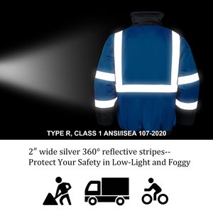 Veste de sécurité de qualité supérieure, meilleur matériau, veste de sécurité haute visibilité, prix de gros, veste de sécurité pour hommes - Product Image 5