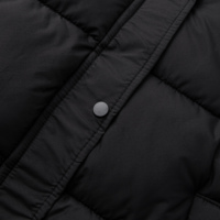 Manteau matelassé mi-long à capuche pour femme, chaud et décontracté, style doudoune, pour la vente en gros, modèle 016