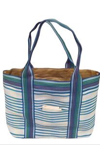 ถุงไนลอนลายทางสั่งทำได้เหมาะสำหรับการจัดโปรโมชั่นและของแถมสามารถทำด้วยโลโก้ที่เหมาะกับการขายต่อ - Product Image 4